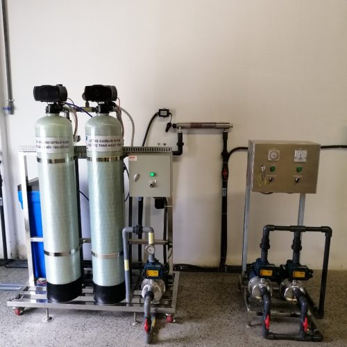 Hệ thống làm mềm nước tự động 2m3/h