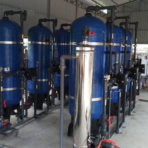 Hệ thống lọc nước cấp cho khu công nghiệp 10m3/h